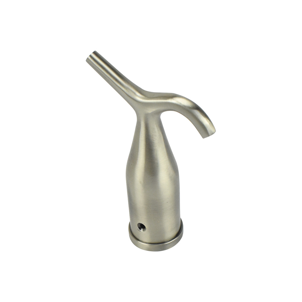 Sash Heritage Pole Hook - Antique Nickel